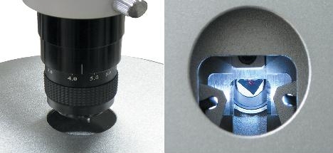 扫描探针显微镜探头石英顶视窗
